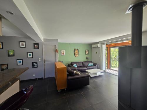 Χώρος καθιστικού στο Maison Climatisée, Jardin, Piscine, 7 pers