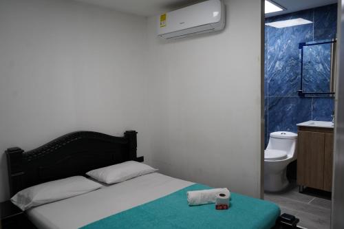 Postel nebo postele na pokoji v ubytování Hotel Serymar la 70