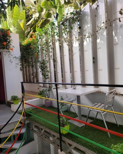 Κήπος έξω από το Maison d'hôtes villa Anna Dakar