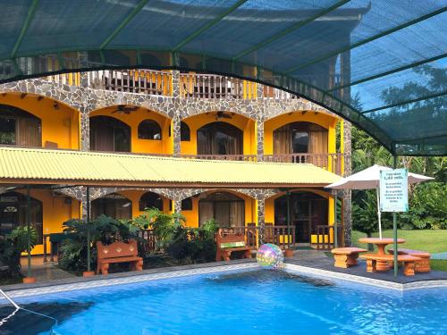 Πισίνα στο ή κοντά στο Apartahotel Playa Luna