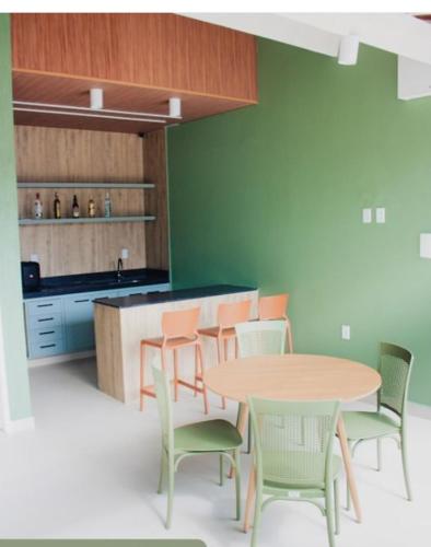 Dapur atau dapur kecil di Pousada Flor de Cactus