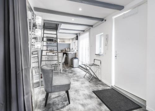 Posezení v ubytování La Maisonnette Alsacienne