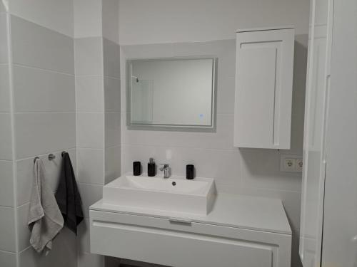 Ein Badezimmer in der Unterkunft Ferienwohnung Anita