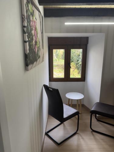 Ruang duduk di Casa Lounge Xacobeo