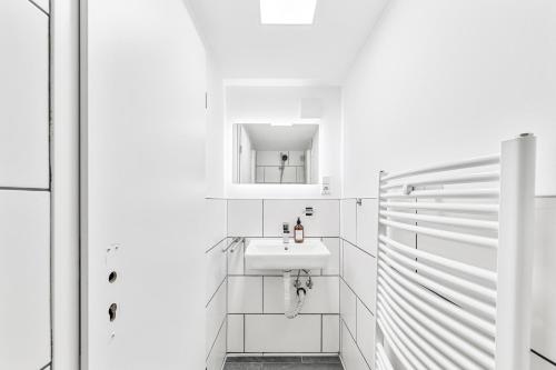 Ένα μπάνιο στο Monteurunterkunft Heidenheim