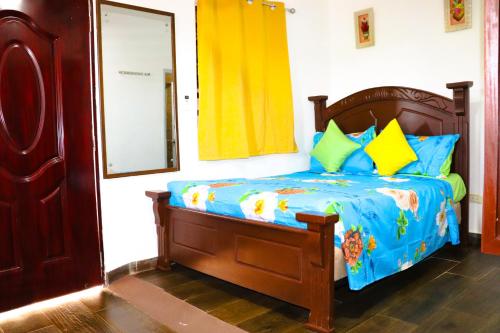 Ένα ή περισσότερα κρεβάτια σε δωμάτιο στο Apart hotel Costa Verde,#1 Exclusivo y seguro con cama Queen