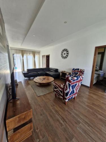 Гостиная зона в Frangipani villa