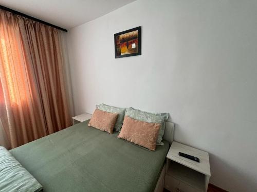 Ένα ή περισσότερα κρεβάτια σε δωμάτιο στο One Room Apartment Ptm 2