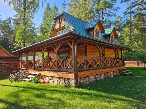 Ferienhaus "BASTEK1" am See mit Kamin & WLAN - Domek Letniskowy BASTEK