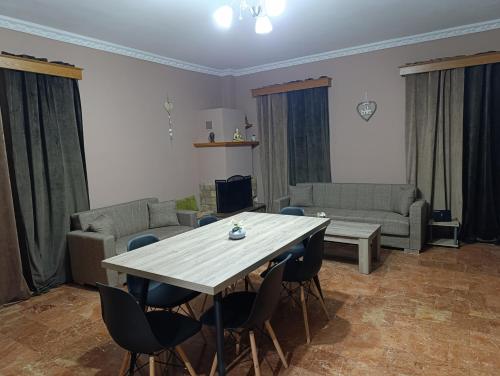 Χώρος καθιστικού στο Savvas&Katia's luxury house