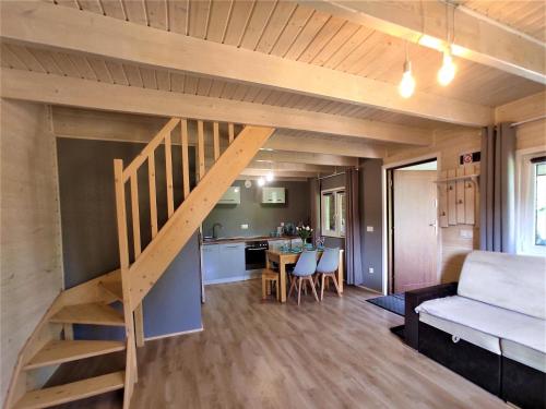 Posteľ alebo postele v izbe v ubytovaní Resort in Kolczewo near West Pomerania Lakes