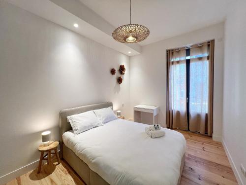 Postel nebo postele na pokoji v ubytování Le Filatier - Centre - Luxe - Balcon - Climatisation