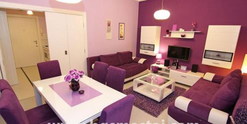 Posezení v ubytování Apartment Avala
