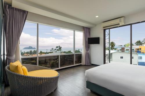 Katil atau katil-katil dalam bilik di Wake Up Aonang Hotel