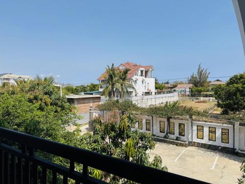 a view of a building from a balcony at Ninh Chu 2 Hotel in Phan Rang