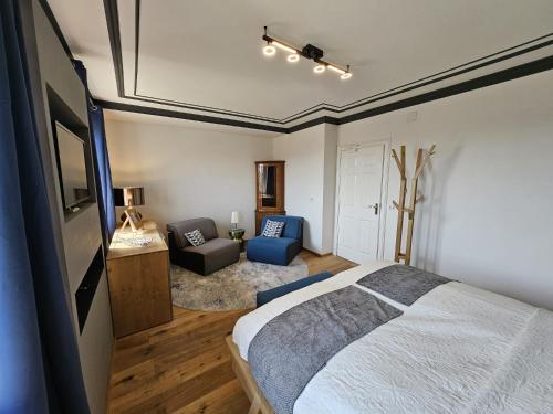Cama o camas de una habitación en Klein Holland