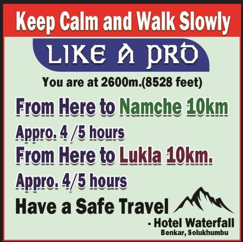 Φωτογραφία από το άλμπουμ του Hotel Waterfall σε Phakding