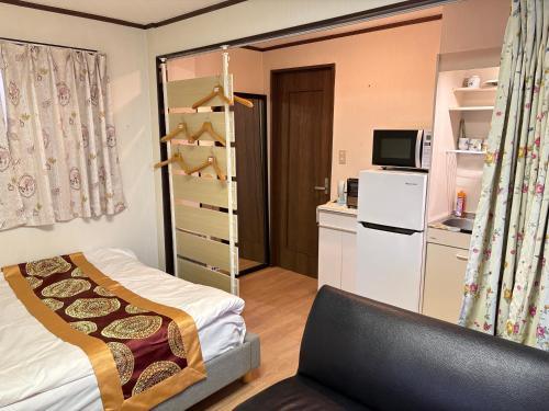 Cuina o zona de cuina de hostel sunflower 302