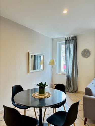 Ruang duduk di Appartement central à Castelnaudary
