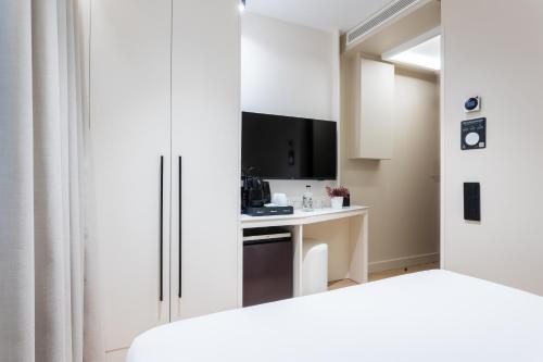 Cama o camas de una habitación en Royal Ramblas
