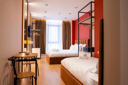 Postel nebo postele na pokoji v ubytování My Way Rooms