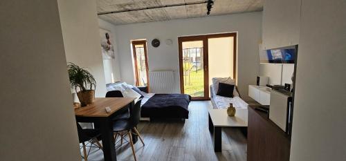 TV a/nebo společenská místnost v ubytování Apartament Vip - Studio - Silverforest 69