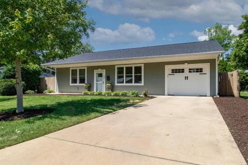 Bygningen som feriehuset ligger i