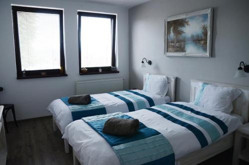 Posteľ alebo postele v izbe v ubytovaní Kipi Casa double room with bathroom