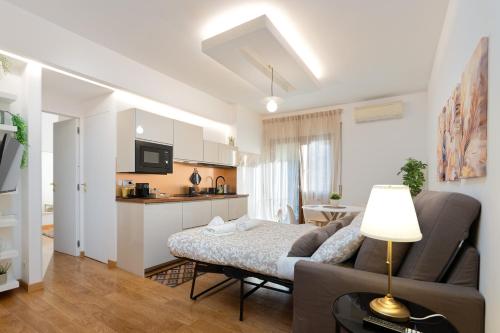 Dapur atau dapur kecil di Your Place in Rome Apartments