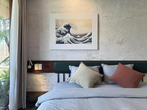 Cama o camas de una habitación en CasaWa Homestay Hue