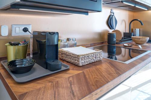 Dapur atau dapur kecil di Your Place in Rome Apartments