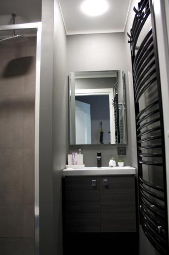 Ένα μπάνιο στο Mucenieku Apartamenti