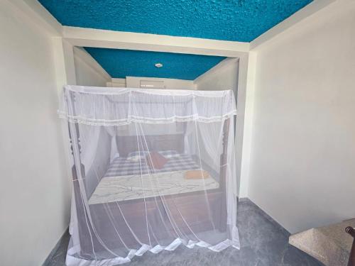 Ένα ή περισσότερα κρεβάτια σε δωμάτιο στο Villa Sea View