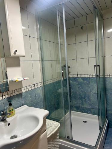 Kopalnica v nastanitvi City Center Flat