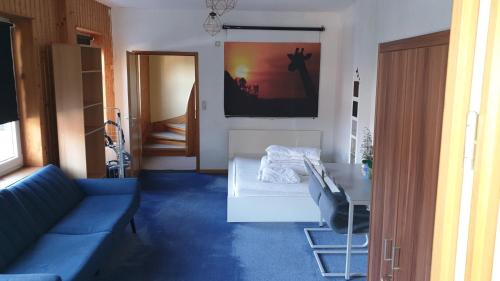 Ένα ή περισσότερα κρεβάτια σε δωμάτιο στο Ctiy Home Peine