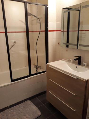 Ένα μπάνιο στο T2 Résidence de l'Ars Aulus les Bains
