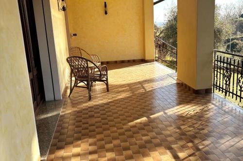 Balkón nebo terasa v ubytování CÀ DEGLI OLIVI - Villino tra gli Olivi nel Borgo