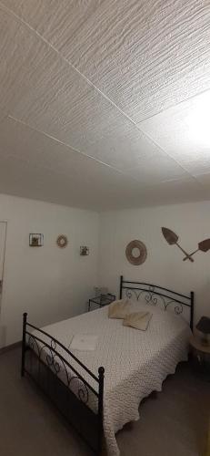 Posteľ alebo postele v izbe v ubytovaní Port Cros Appartement
