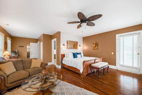 Un lugar para sentarse en The Inn at Union Pier