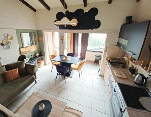 Kuchyň nebo kuchyňský kout v ubytování Apartman Marija