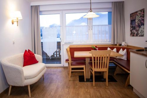 Posezení v ubytování Appartement-Gästehaus Ursula
