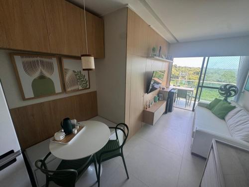 Balkón nebo terasa v ubytování Apartamento de Luxo em Muro Alto-Makia Beach 318C