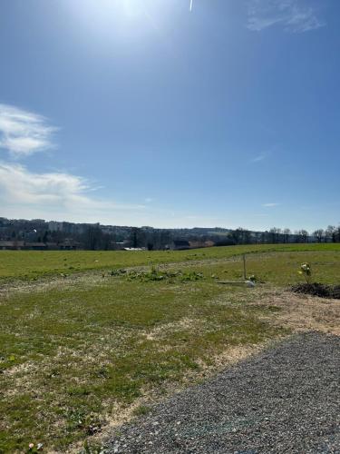 a field of grass with some animals in it at Agréable MAISON familiale - Terrasse - 4 Chambres - 2 SDB - Limoges in Limoges