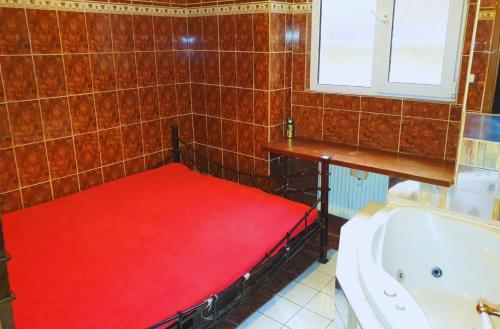 Koupelna v ubytování ChillPoint Hostel