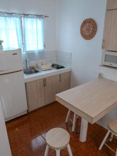 Kuchyň nebo kuchyňský kout v ubytování Las Casitas - Salinas