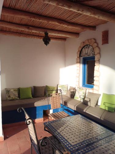 Zona de estar de Dar Anouar