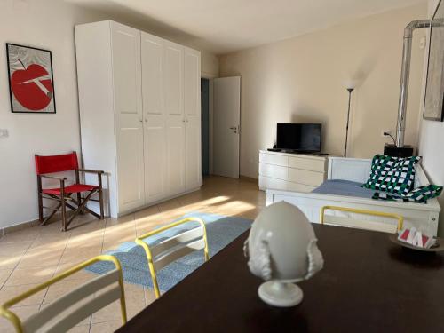 Η κουζίνα ή μικρή κουζίνα στο Al giardino