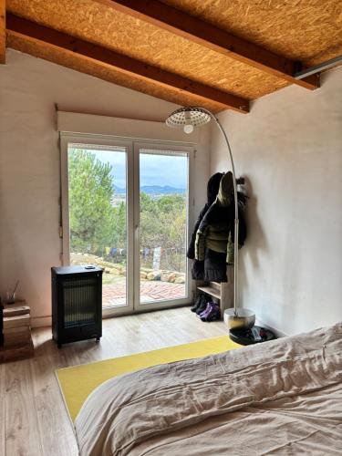 Postel nebo postele na pokoji v ubytování Casa Natural - Desconexión
