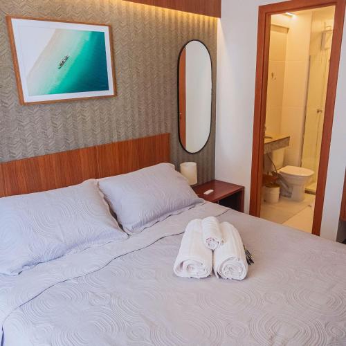 Katil atau katil-katil dalam bilik di Graça Prime Residence
