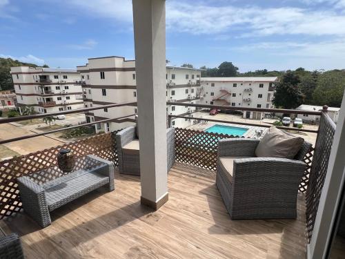 Μπαλκόνι ή βεράντα στο 4B Holiday Haven